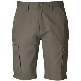 Mens Highlands Cargo Shorts Khaki Front